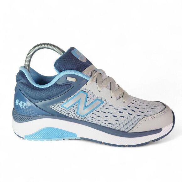 New Balance 847 v4 Narrow Fit Walking Aluminum Indigo WW847LG4 Women's 7 (2A) - Picture 7 of 11